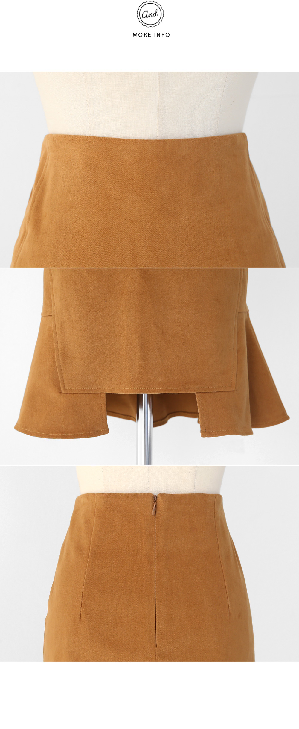 ユニークヘムマーメイドスカート･全3色 | DHOLIC | 詳細画像9