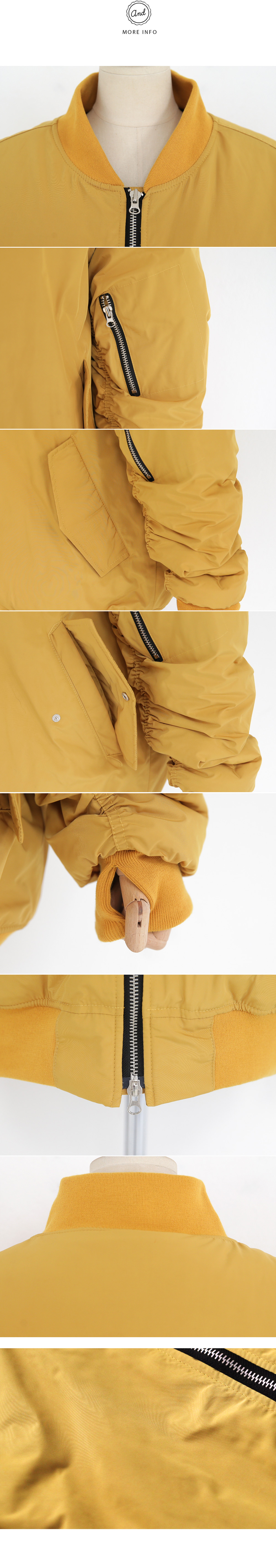 ビッグシルエット中綿MA-1ジャケット・全3色 | DHOLIC | 詳細画像6