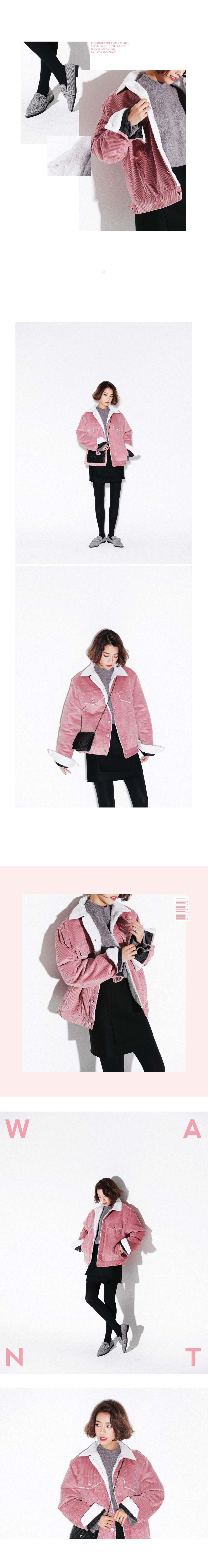2TYPEボアライニングジャケット・全3色 | DHOLIC | 詳細画像3