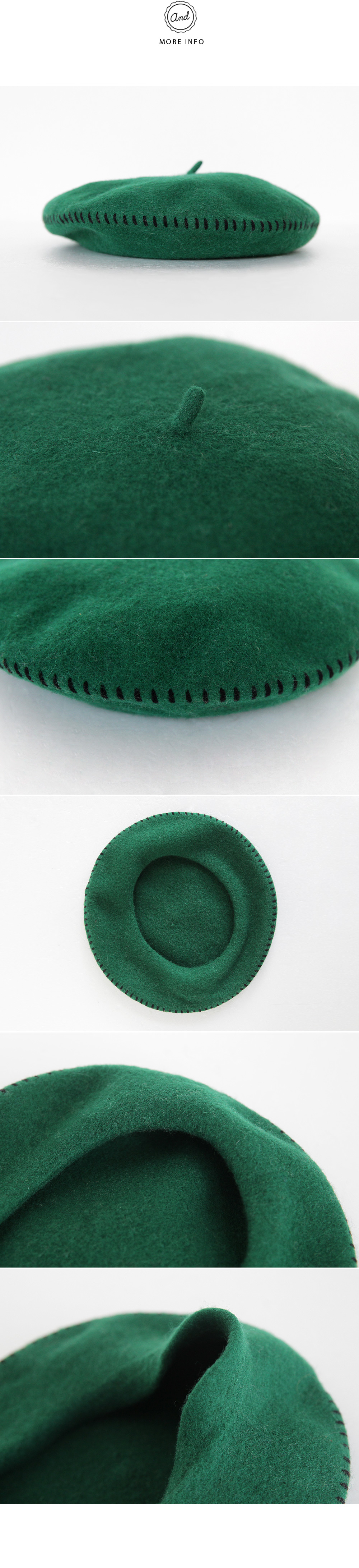 ウールステッチベレー帽・全8色 | DHOLIC | 詳細画像20