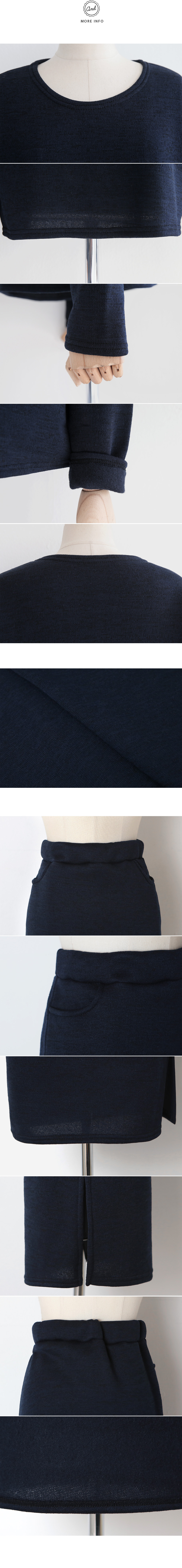 裏起毛プルオーバー＆ロングスカートセットアップ・全2色 | DHOLIC | 詳細画像10