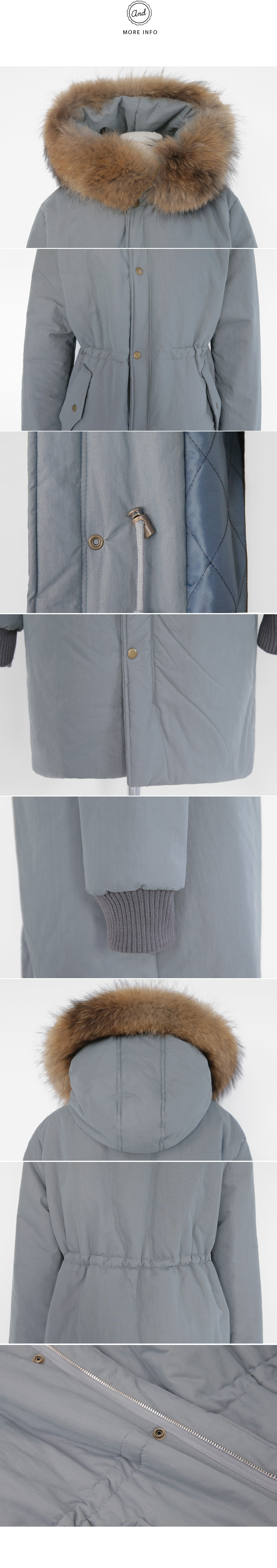 ラクーンファー中綿フードジャケット・全3色 | DHOLIC | 詳細画像11