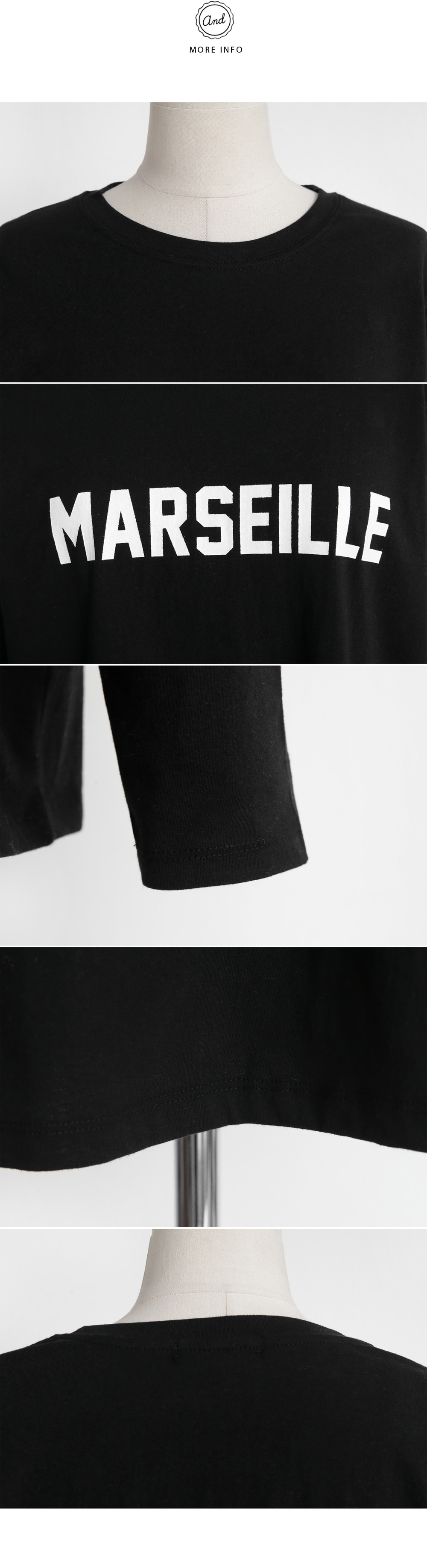 レタリングロングスリーブコットンTシャツ・全2色 | DHOLIC | 詳細画像6