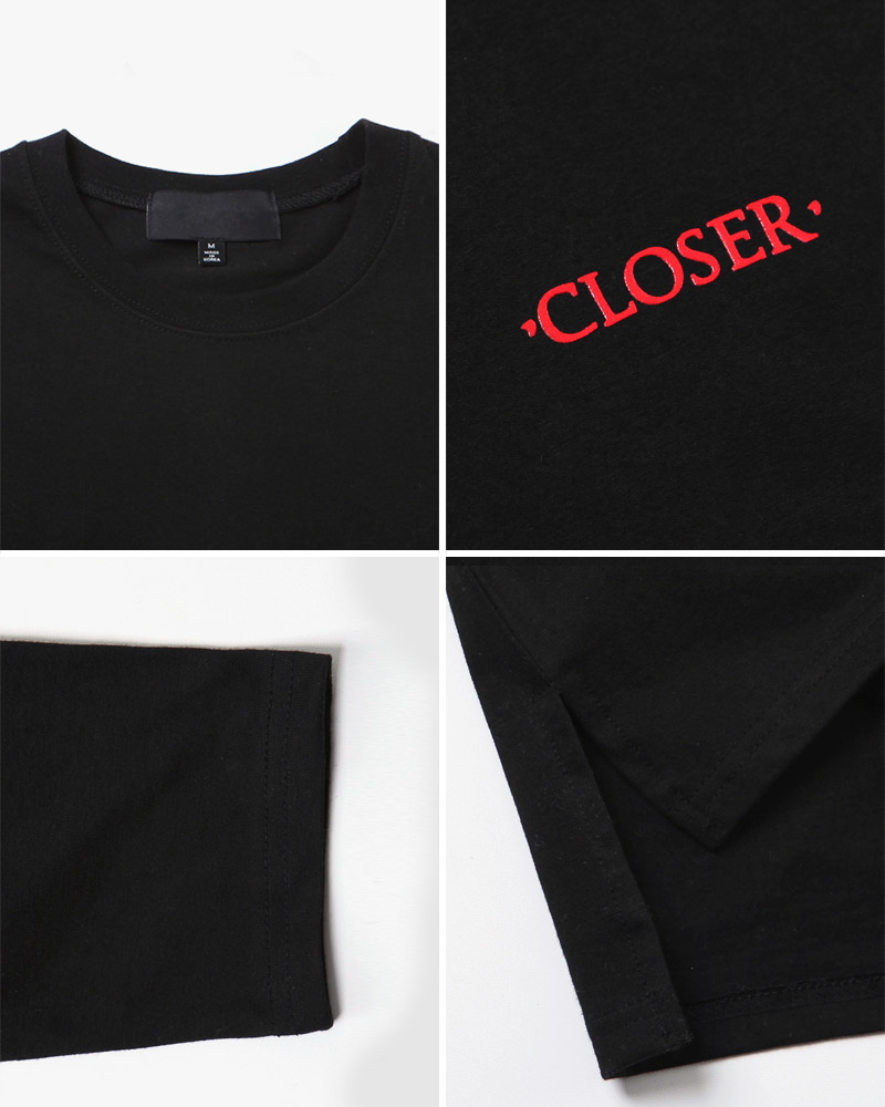 裏起毛’CLOSER’ロゴスウェットセットアップ&Tシャツ3SET・全4色 | 詳細画像29