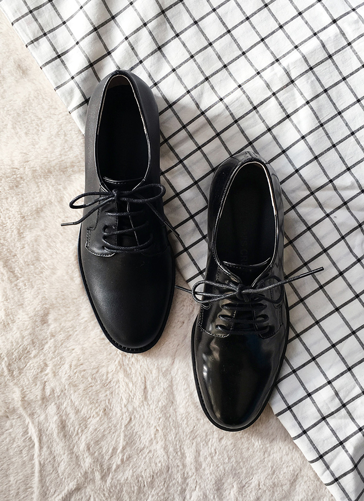 2TYPEブラックオックスフォードシューズ・全2色 | レディース