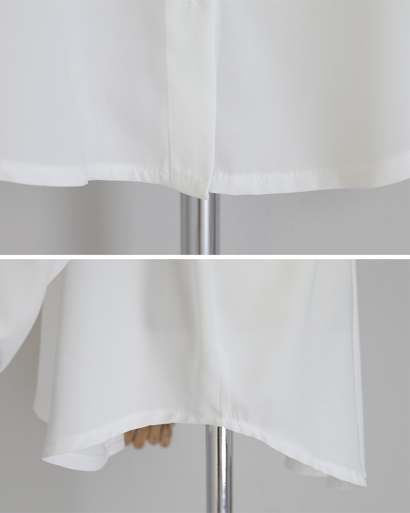 刺繍カラーホワイトシャツブラウス・全1色 | DHOLIC PLUS | 詳細画像19