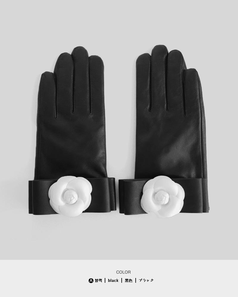 ＊スマホ対応＊フラワーリボンレザー手袋・全2色 | DHOLIC PLUS | 詳細画像6