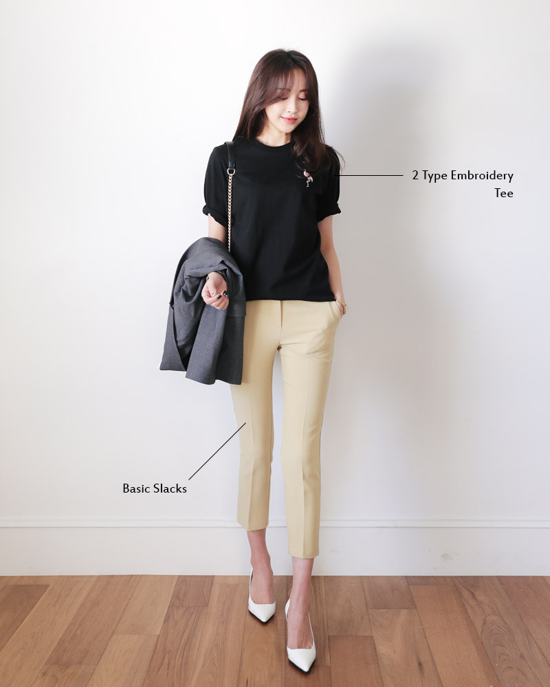 スリムスラックスパンツ・全6色 | DHOLIC | 詳細画像16