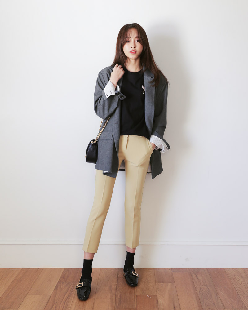 スリムスラックスパンツ・全6色 | DHOLIC | 詳細画像19