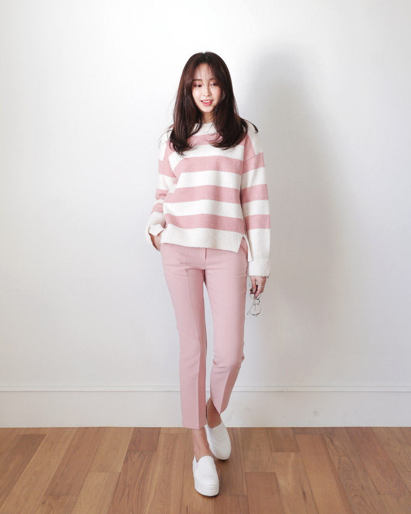 スリムスラックスパンツ・全6色 | DHOLIC | 詳細画像3