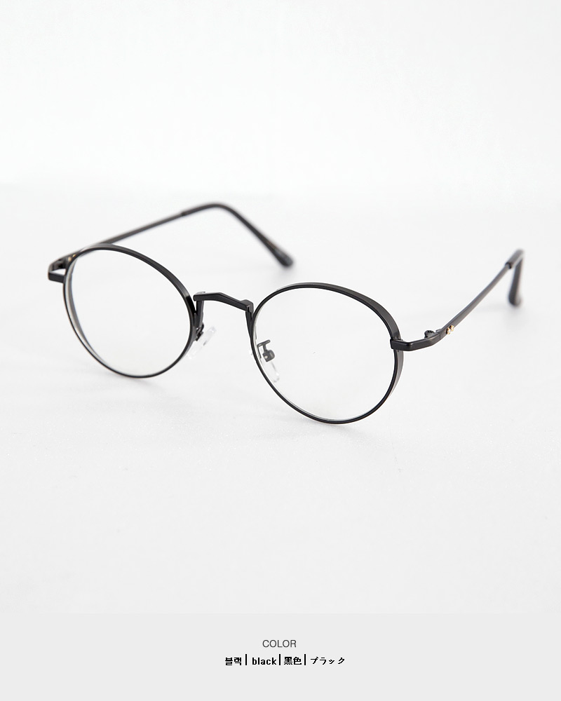 メタルラウンドフレーム眼鏡・全3色 | DHOLIC | 詳細画像8