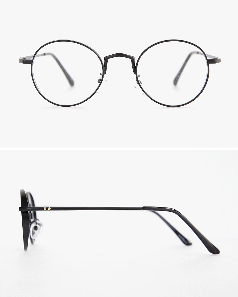 メタルラウンドフレーム眼鏡・全3色 | DHOLIC | 詳細画像9