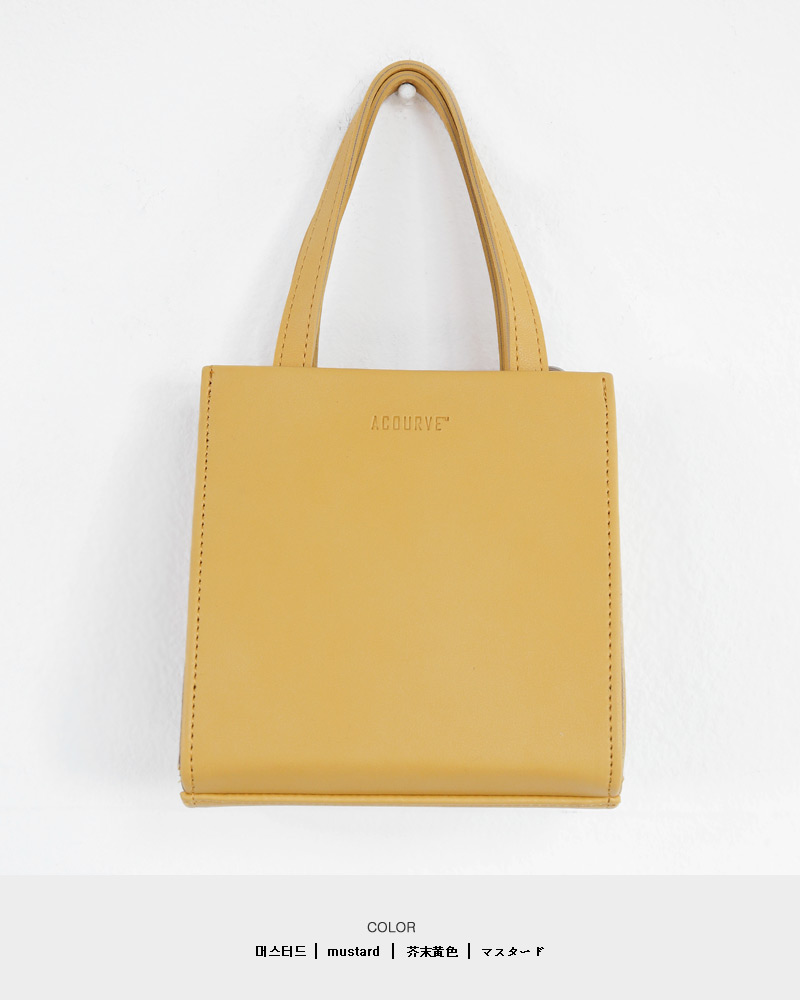 <font color=red><b>○雑誌掲載商品○</b></font>スクエアハンドバッグ・全8色 | DHOLIC | 詳細画像30