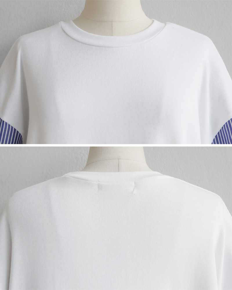 ストライプスリーブTシャツ・全2色 | DHOLIC | 詳細画像20