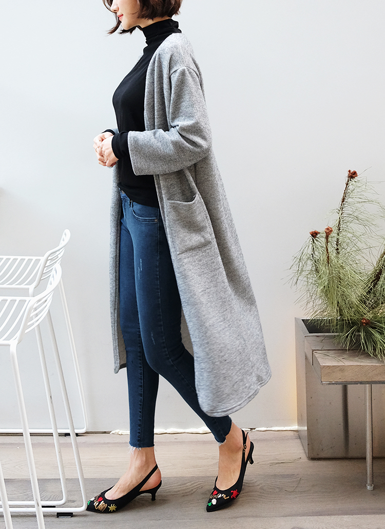 ポケットオープンロングカーディガン 全3色 レディースファッション通販 Dholic 公式