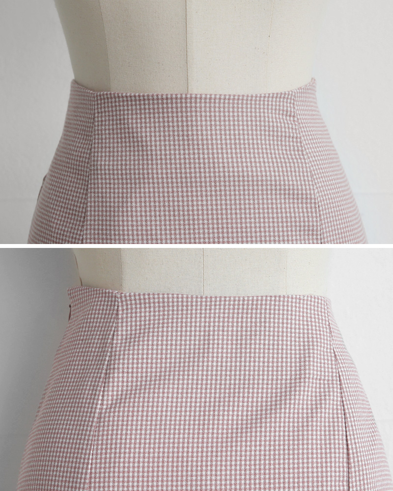 チェックパターンミモレマーメイドスカート・全2色 | DHOLIC PLUS | 詳細画像23