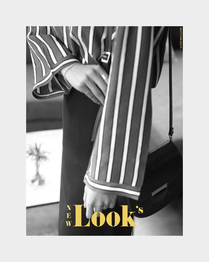 <font color=red><b>○雑誌掲載商品○</b></font>ワイドスリーブVネックストライプブラウス・全3色 | DHOLIC | 詳細画像13