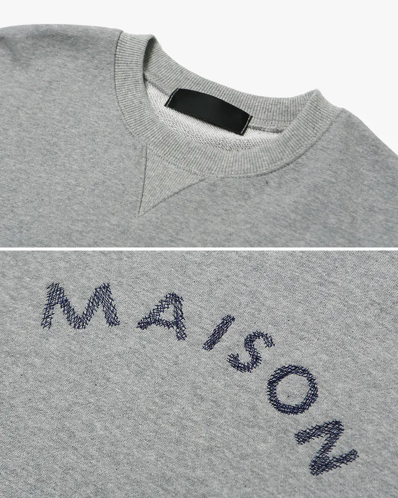MAISON刺繍スウェットプルオーバー・全2色 | 詳細画像27