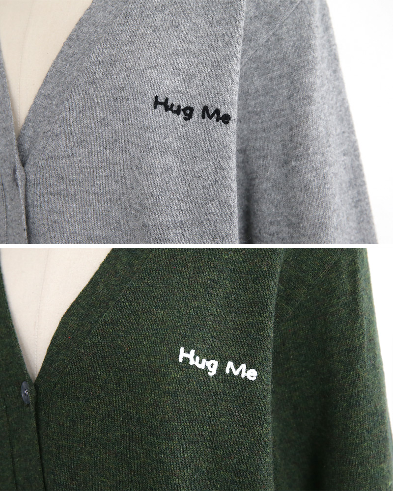 Hug Me刺繍ウールブレンドニットカーディガン・全6色 | DHOLIC | 詳細画像36