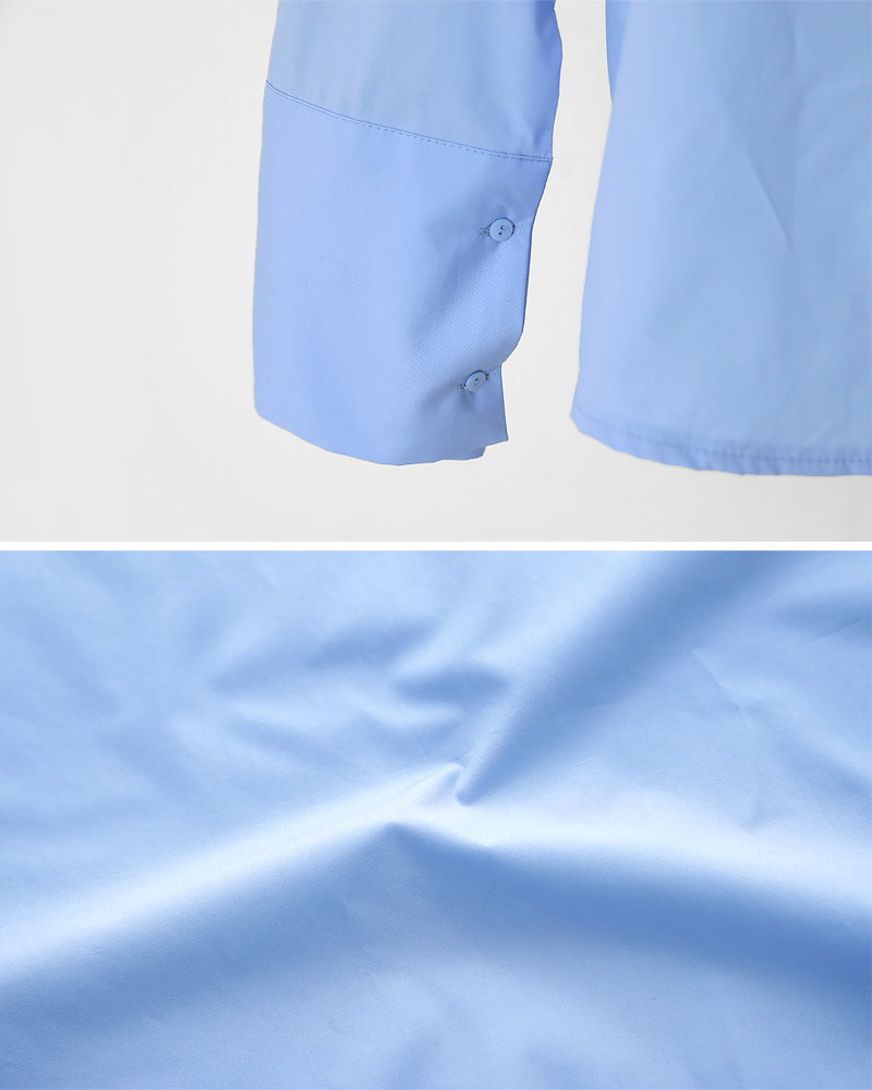 モックネックショルダーボタンシャツ・全3色 | DHOLIC PLUS | 詳細画像21