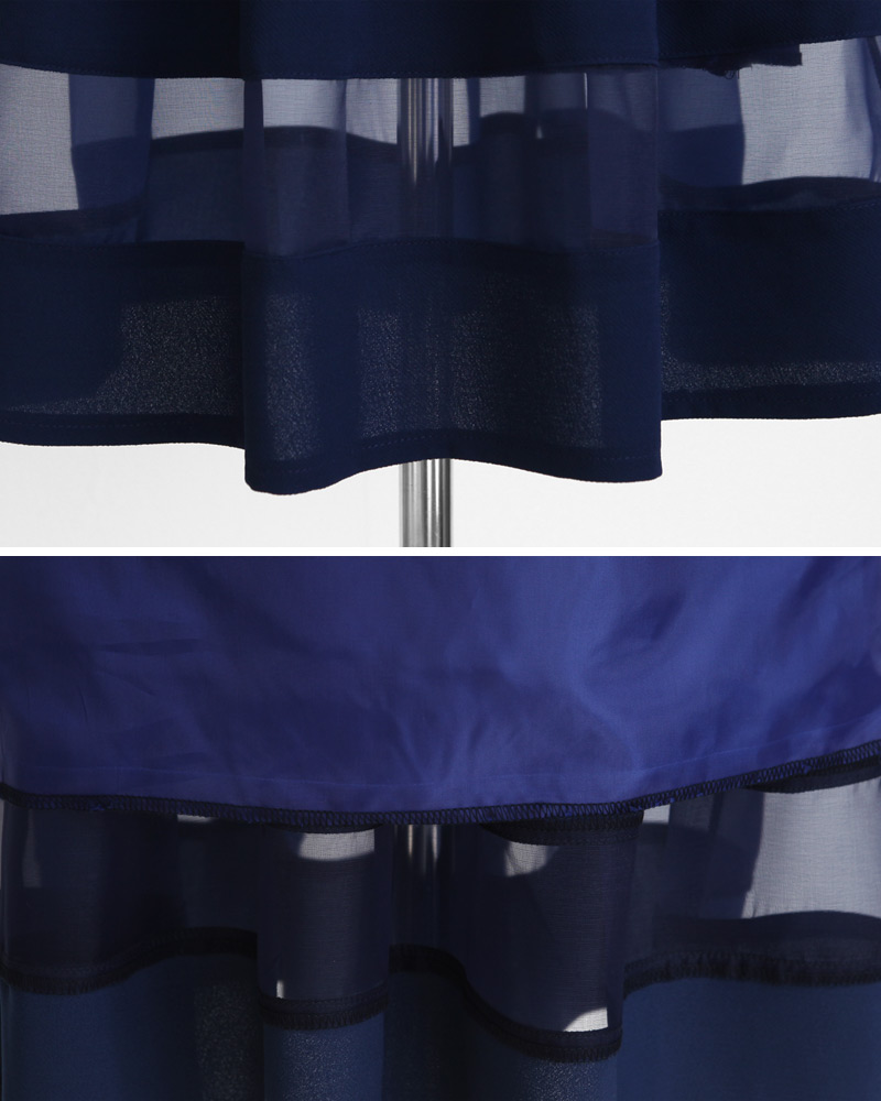 シースルーラインフレアミディスカート・全4色 | DHOLIC | 詳細画像22