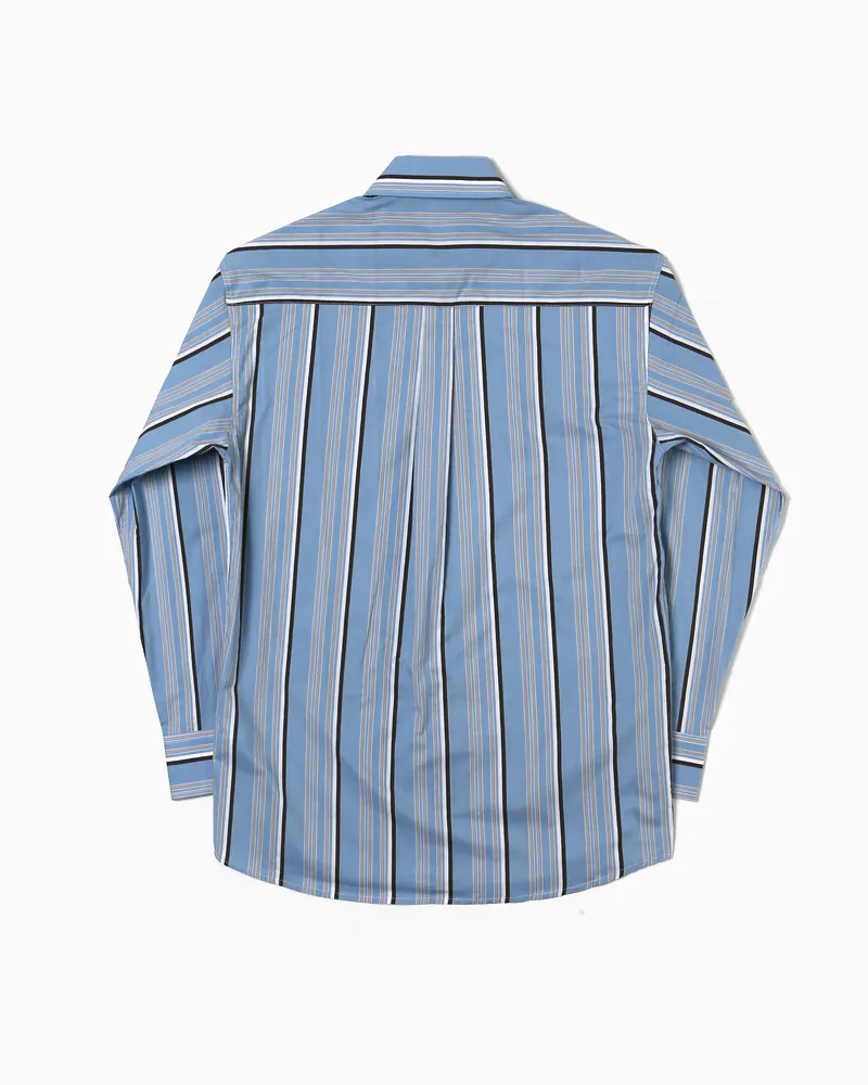 ボクシーフィットマルチストライプパターンシャツ・全3色 | 詳細画像21