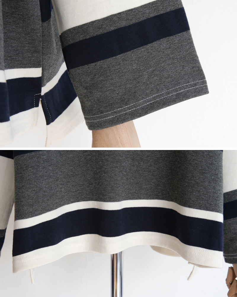マルチボーダーTシャツ&タイトミニスカートSET・全3色 | DHOLIC | 詳細画像26