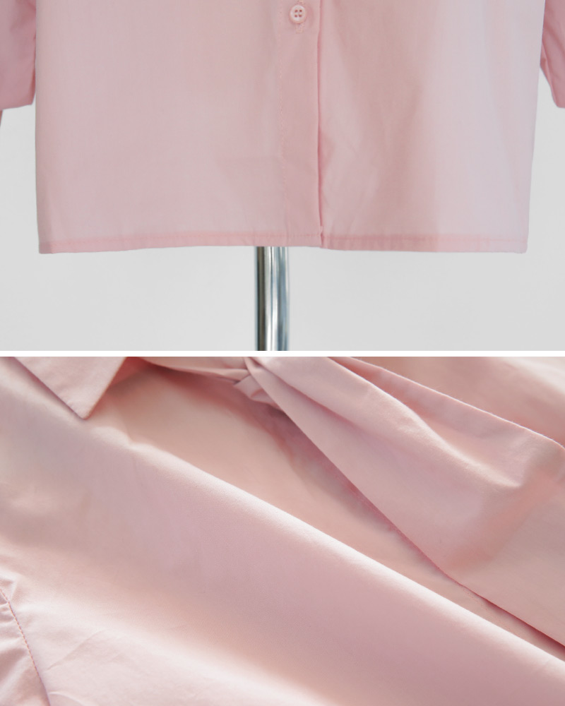 ローズ刺繍ストラップSETコットンシャツ・全3色 | DHOLIC | 詳細画像23