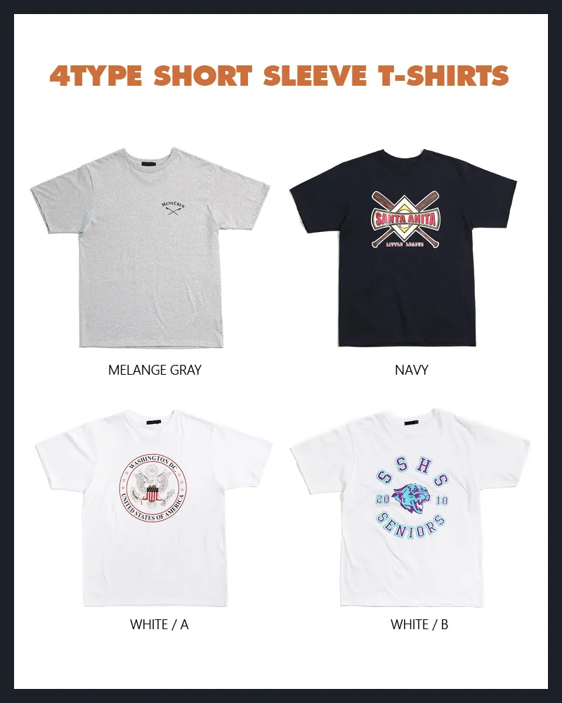 4TYPEロゴプリントTシャツ・全3色 | 詳細画像3