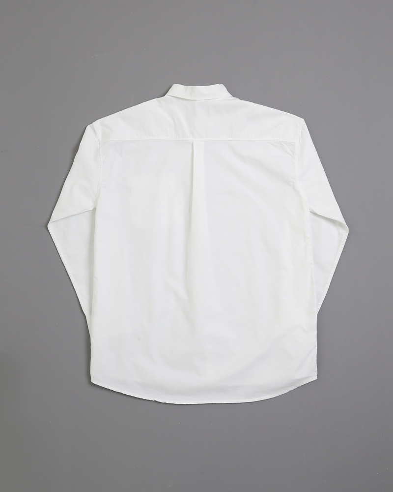ボタンダウンコットンホワイトシャツ・全1色 | 詳細画像19