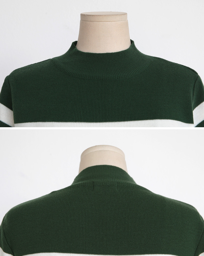 トリプルラインショートスリーブニットTシャツ・全4色 | DHOLIC PLUS | 詳細画像19