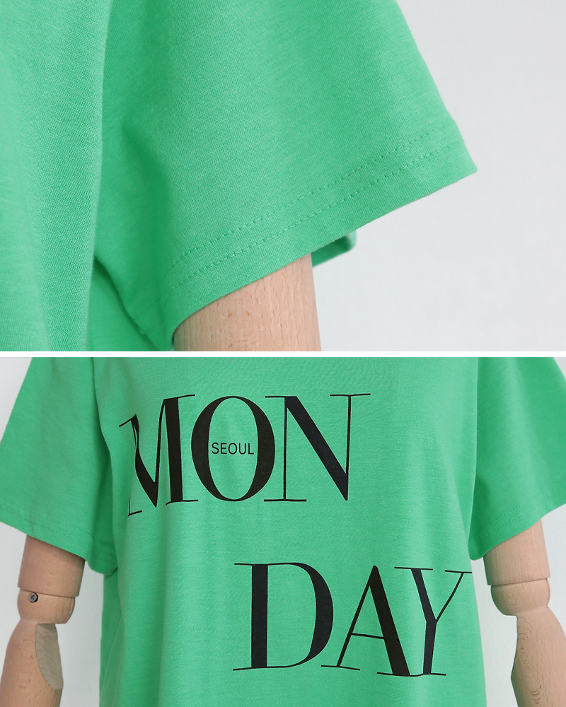 MON DAYショートスリーブTシャツ・全3色 | DHOLIC | 詳細画像27