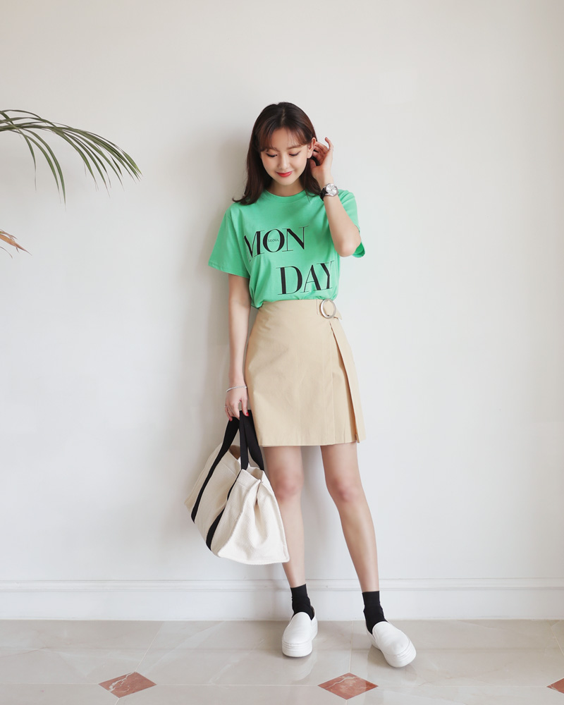 カラーブロックハンドルトートバッグ・全2色 | DHOLIC | 詳細画像5