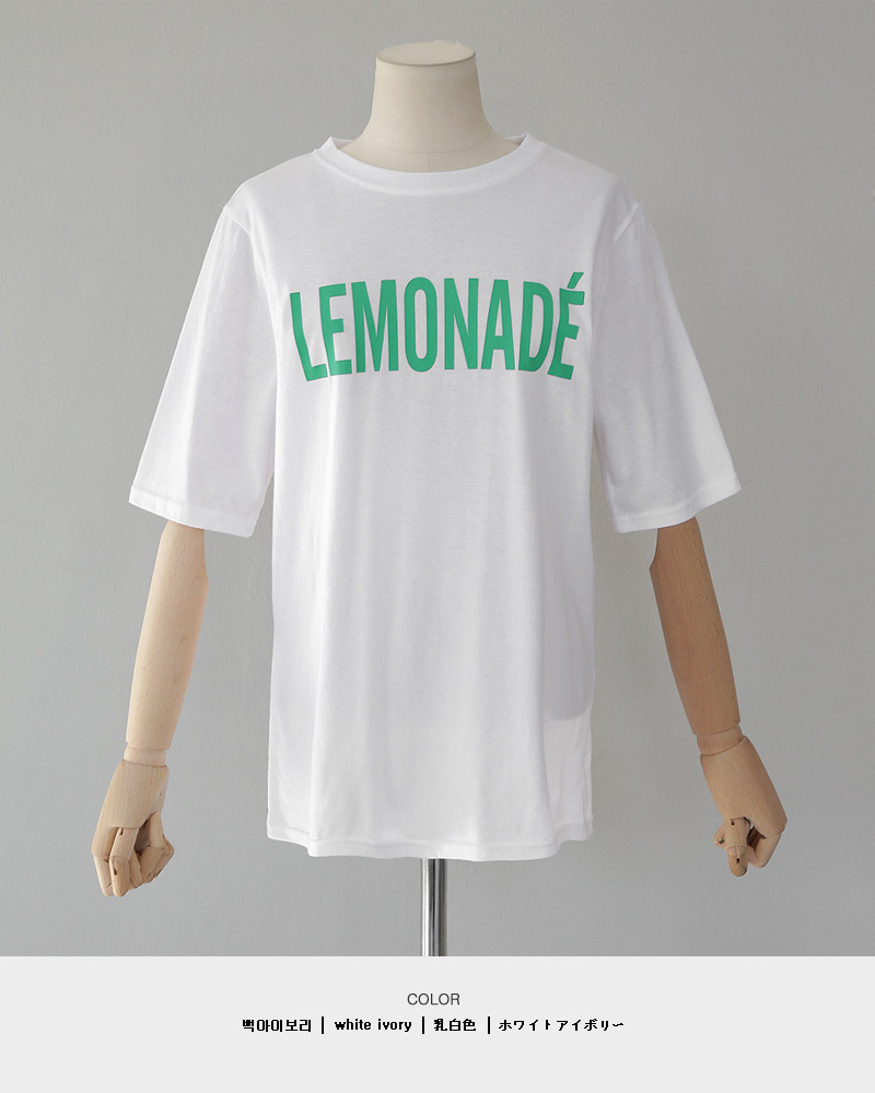 LEMONADEロゴショートスリーブTシャツ・全4色 | DHOLIC | 詳細画像20