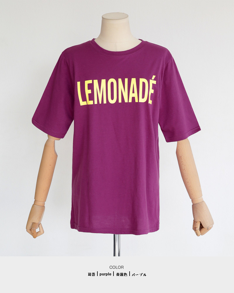 LEMONADEロゴショートスリーブTシャツ・全4色 | DHOLIC | 詳細画像22