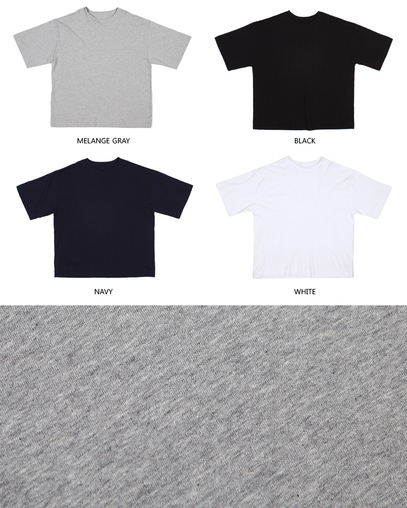 4COLORSオーバーフィットTシャツ・全4色 | 詳細画像3