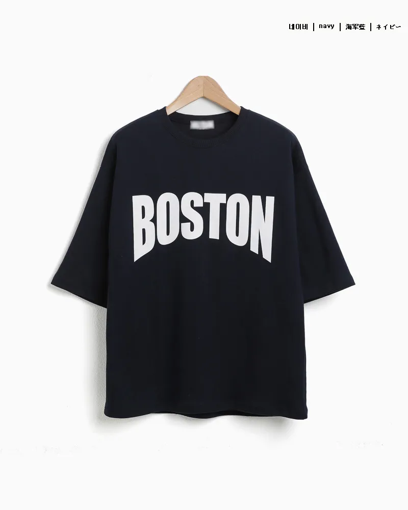 BOSTONロゴボクシーTシャツ・全3色 | 詳細画像25