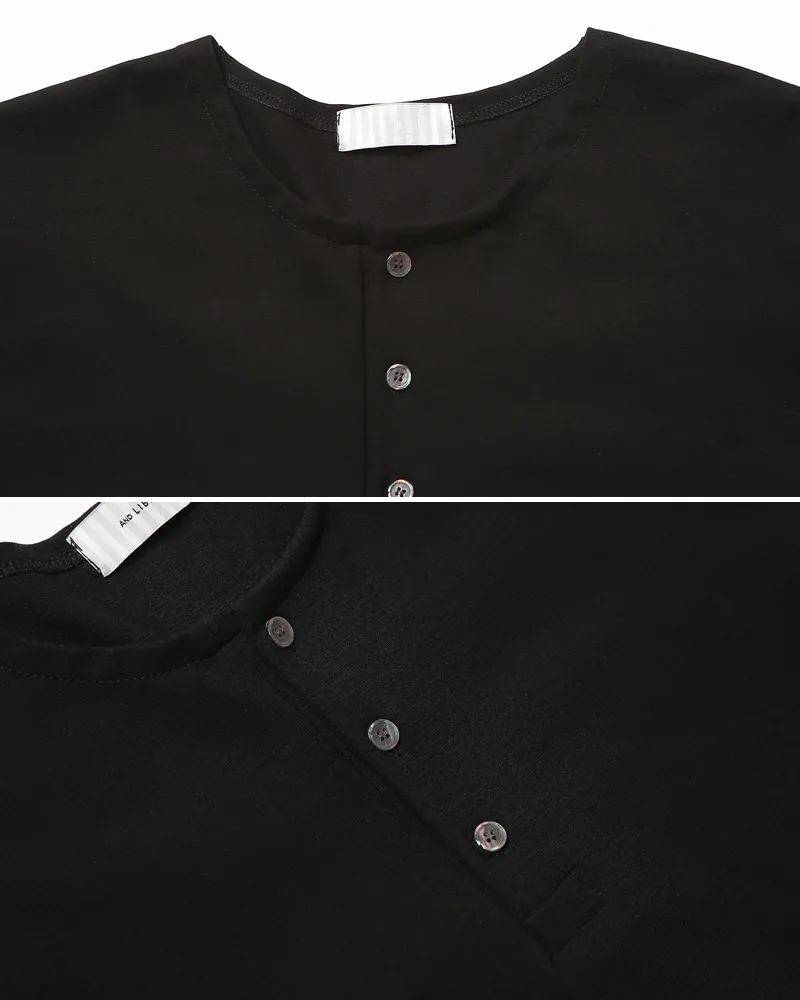 3ボタンヘンリーネックTシャツ・全2色 | 詳細画像19