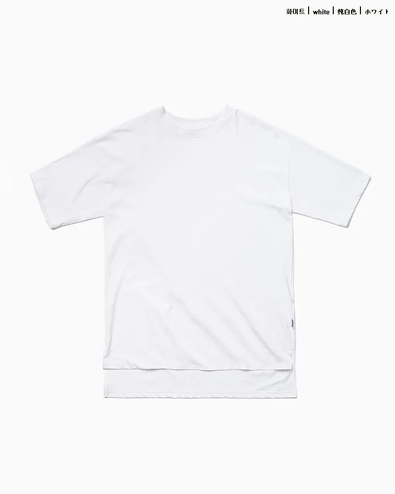 ボクシーフィットアンバランスヘムTシャツ・全2色 | 詳細画像31