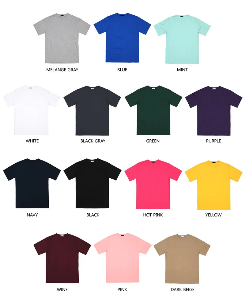 14COLORSコットンTシャツ・全14色 | 詳細画像3