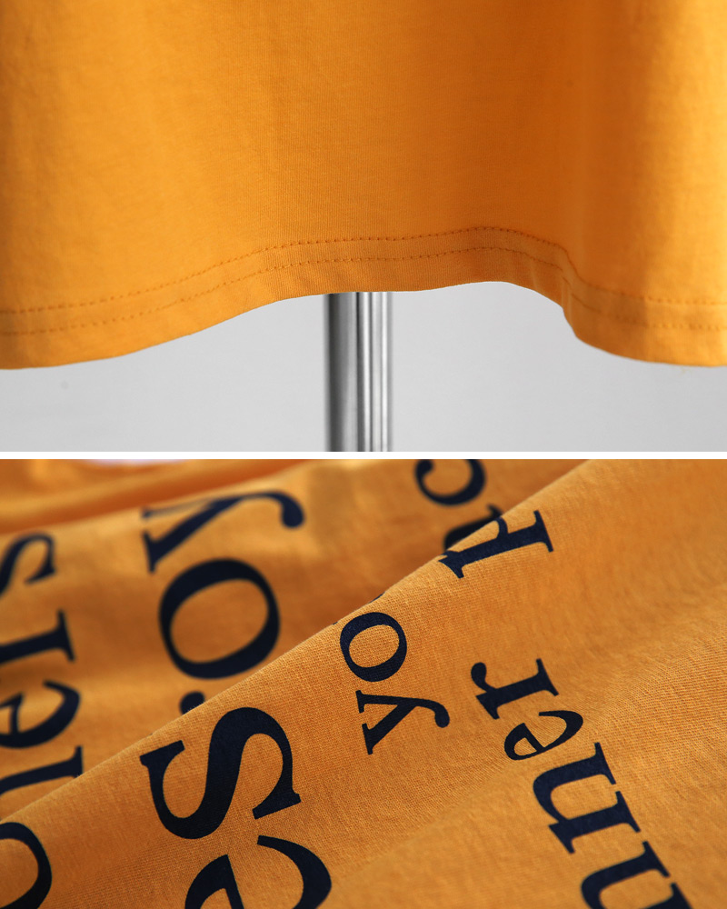 フロントレタリングコットンTシャツ・全4色 | DHOLIC | 詳細画像33