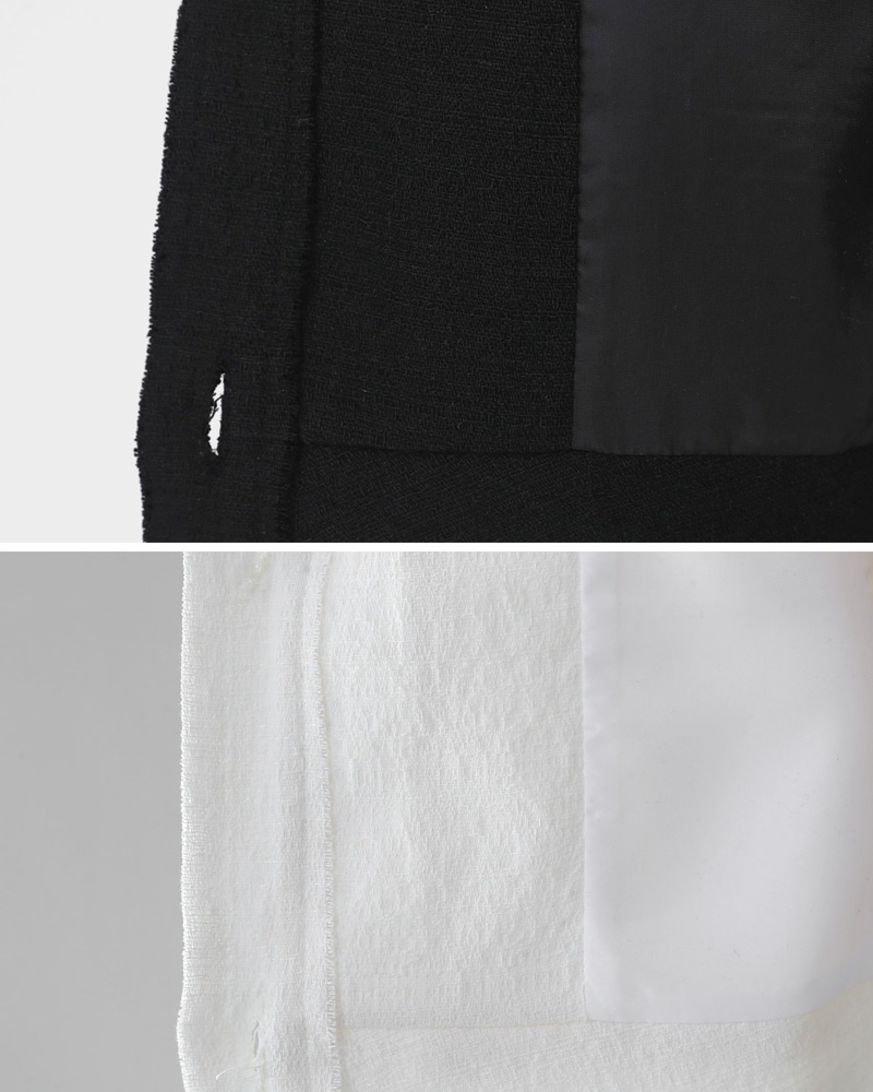 フレイドラインパールボタンジャケット&タイトミニスカートSET・全2色 | DHOLIC | 詳細画像31