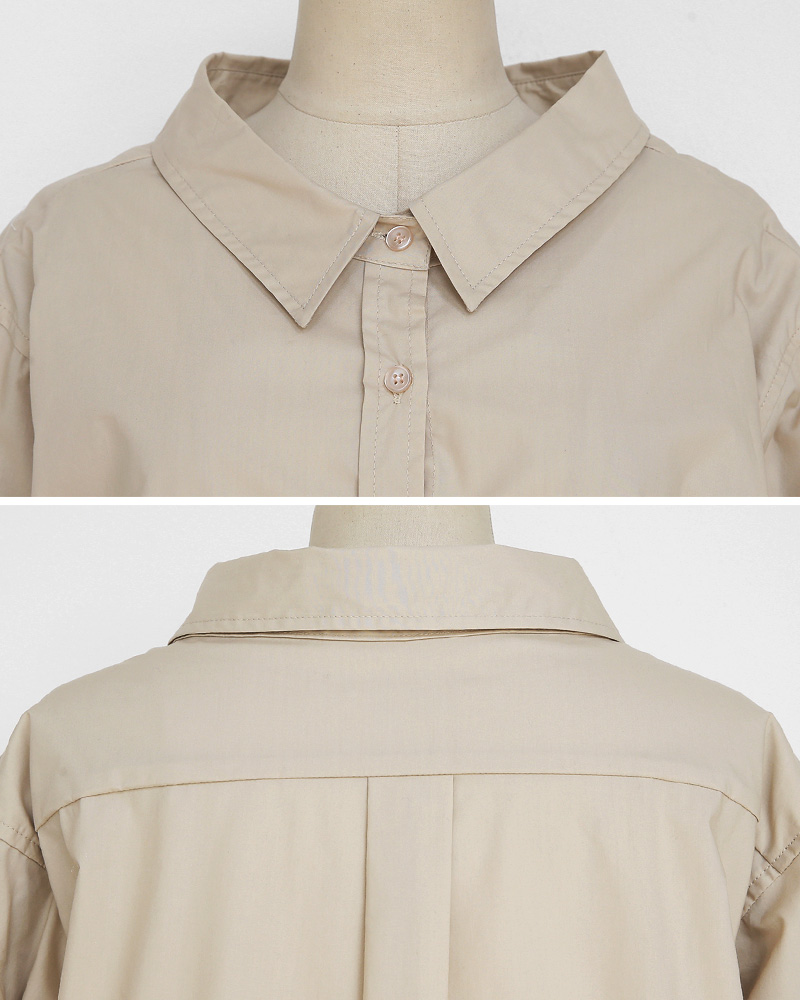 2WAYショルダータックコットンシャツ・全3色 | DHOLIC PLUS | 詳細画像21