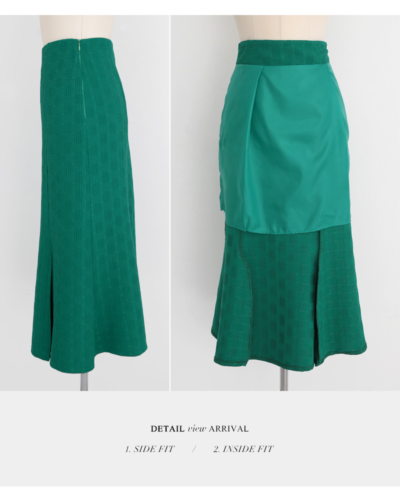 エンボスパターンマーメイドスカート・全3色 | DHOLIC PLUS | 詳細画像18