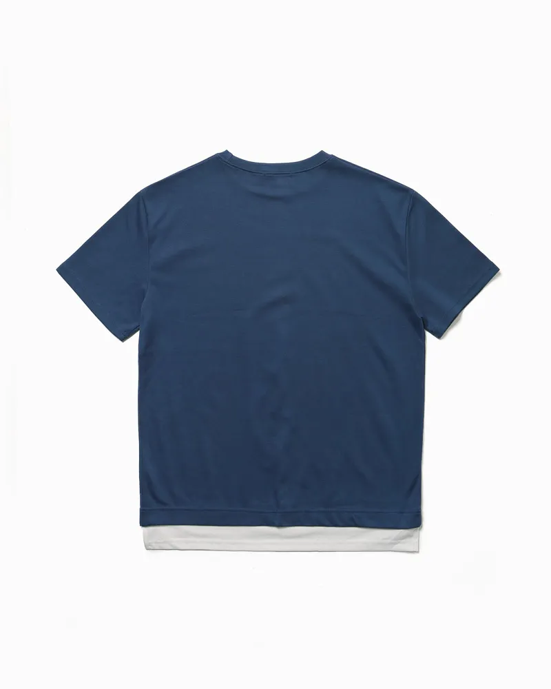 8COLORSレイヤードヘムショートスリーブTシャツ・全8色 | 詳細画像21