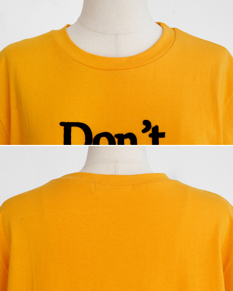 ローズ刺繍レタリングコットンTシャツ・全3色 | DHOLIC | 詳細画像23