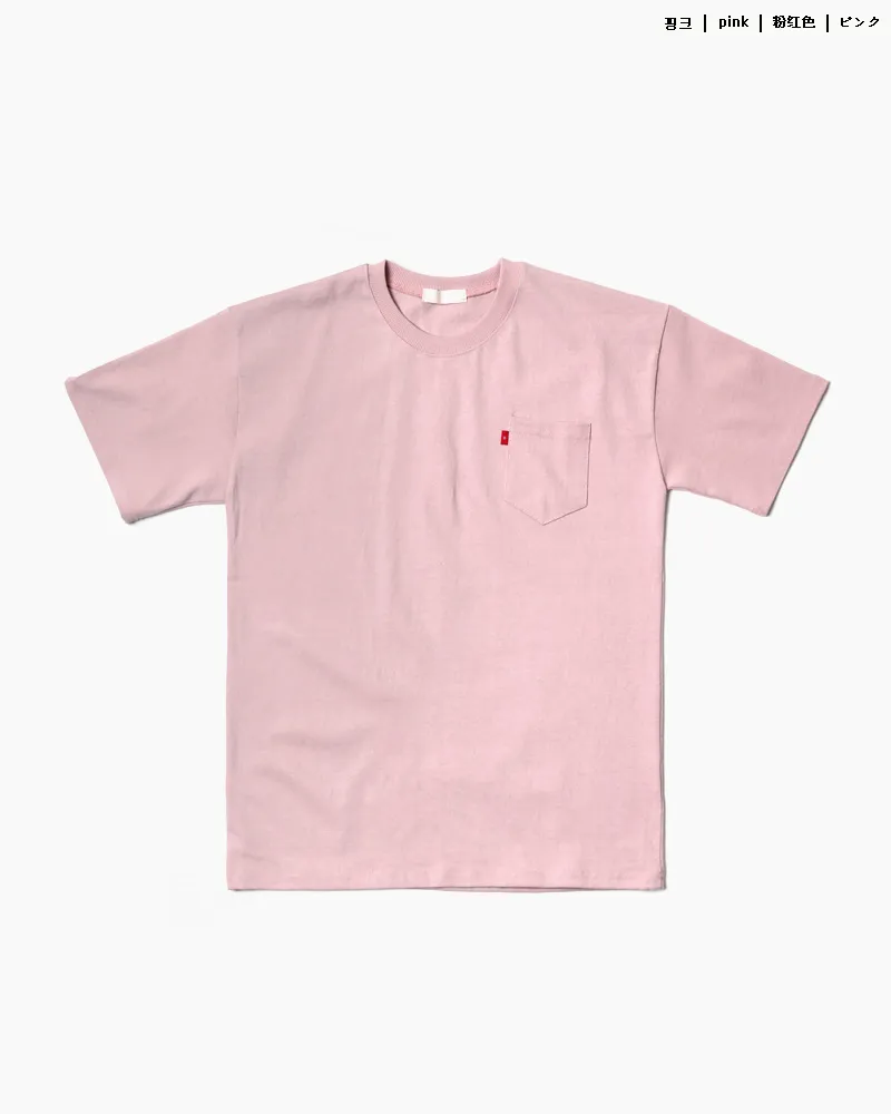 レッドパッチワンポケットTシャツ・全6色 | 詳細画像26