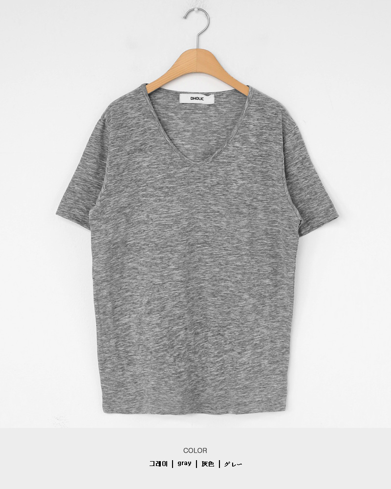 UネックショートスリーブTシャツ・全8色 | DHOLIC | 詳細画像32