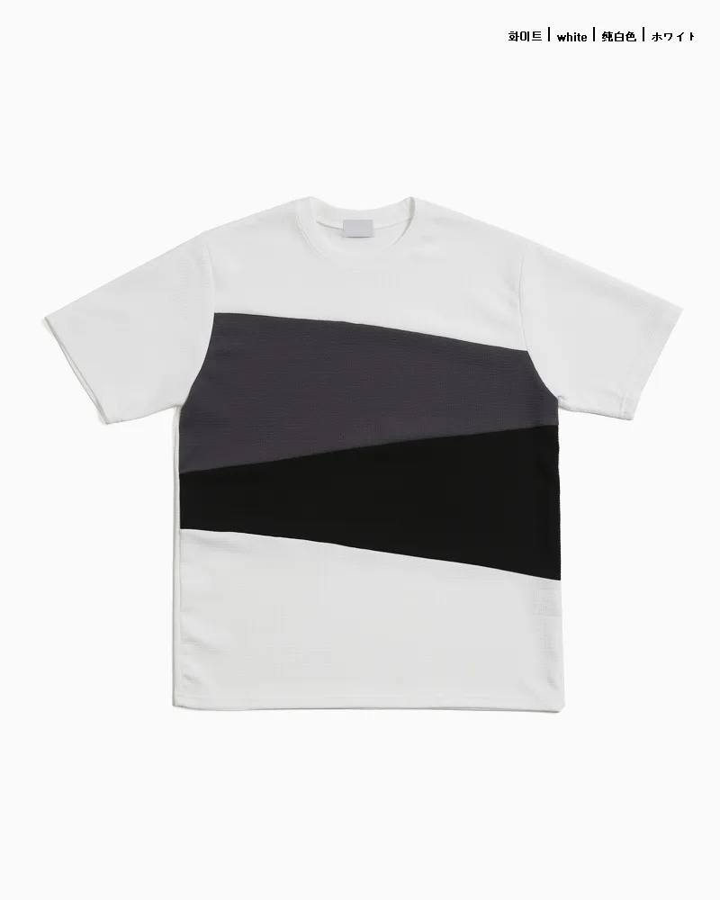 カラーブロックエンボスTシャツ・全3色 | 詳細画像18