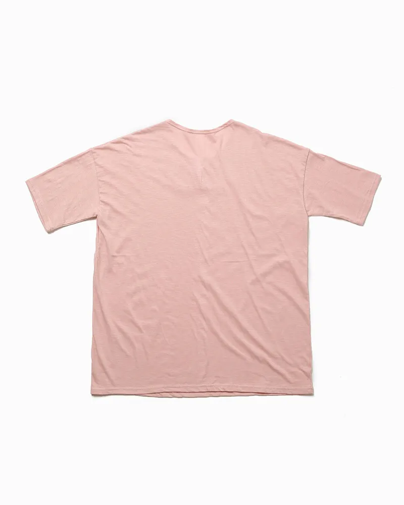 ネックスリットハーフスリーブコットンTシャツ・全4色 | 詳細画像19